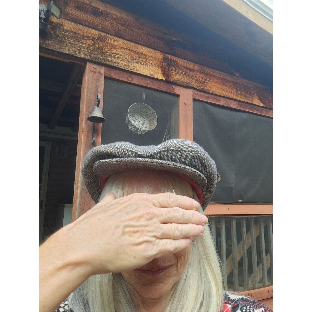 Vintage Custom Made Tweed Newsboy Cap By Popularity